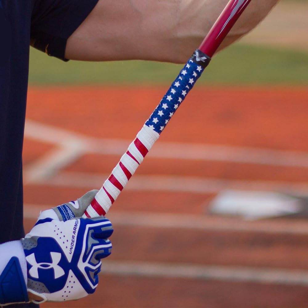 Vulcan Bat Grip - 0.50mm, 1.00mm, 1.75mm | Enhance Baseball/Softball Performance | Multiple Colors