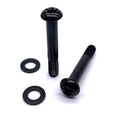 BININIU Black T25 Titanium Bracket Bolts for Sram Flat Mount Caliper, Disc Brake Hardware M5*32mm (Black - Ti - 32mm)