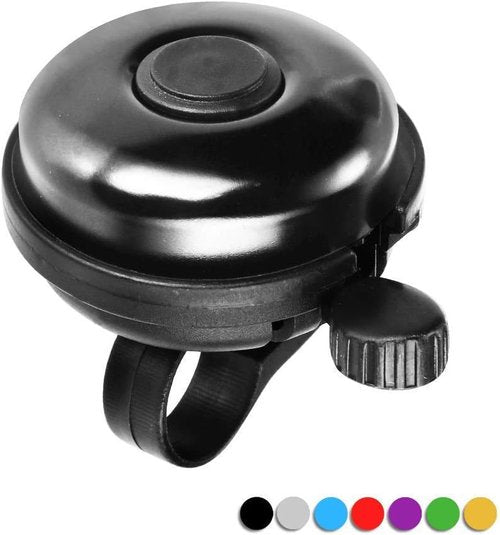 Accmor Bike Bell & Water Bottle Holder Set - Essential Cycling Accessories for Kids & Adults