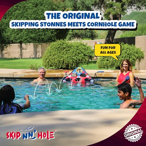 Pool Toy Starter Set - Floating Cornhole Game for All Ages, Durable & Portable