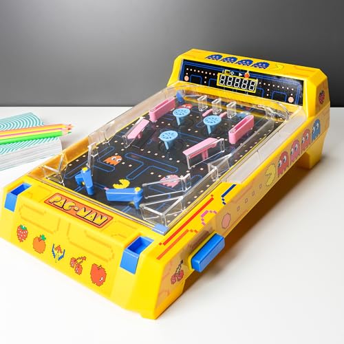 Pac-Man Arcade Pinball Game - Electronic Tabletop Retro Fun