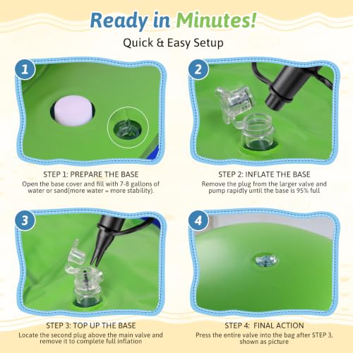 66 Inch Inflatable Dinosaur Punching Bag for Kids Ages 3-8 Indoor Outdoor Play