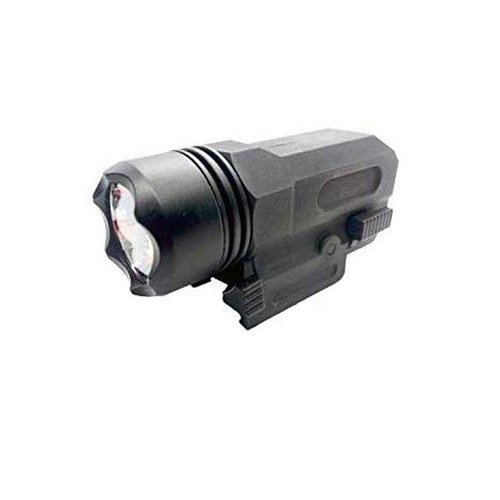 GOTICAL- Best Combination 2 in 1 Flashlight and Red Laser Sight Compact with 20 mm Picatinny Rail Mount for Hand Gun Accessories Rifles Used in Hunting