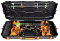 Hardside Bow Case for 43-Inch Bows - Black, Foamless Security System, Fits Flambeau Outdoors Formula