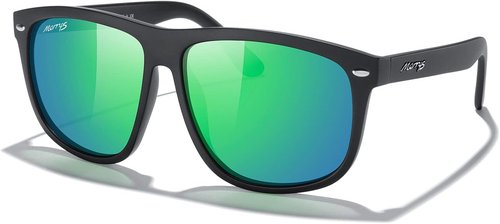 MERRY'S Men's Polarized Oversized Square Sunglasses - UV400 Protection for Driving, Fishing & Golfing