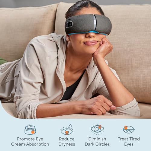 Lifepro Oculax Portable Eye Massager with Heat and Vibration - Blue, 1 Count