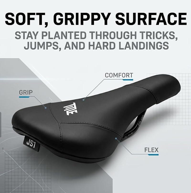 MTB Bike Saddle - Performance Mountain Bike Seat for Mountain Biking - Black
