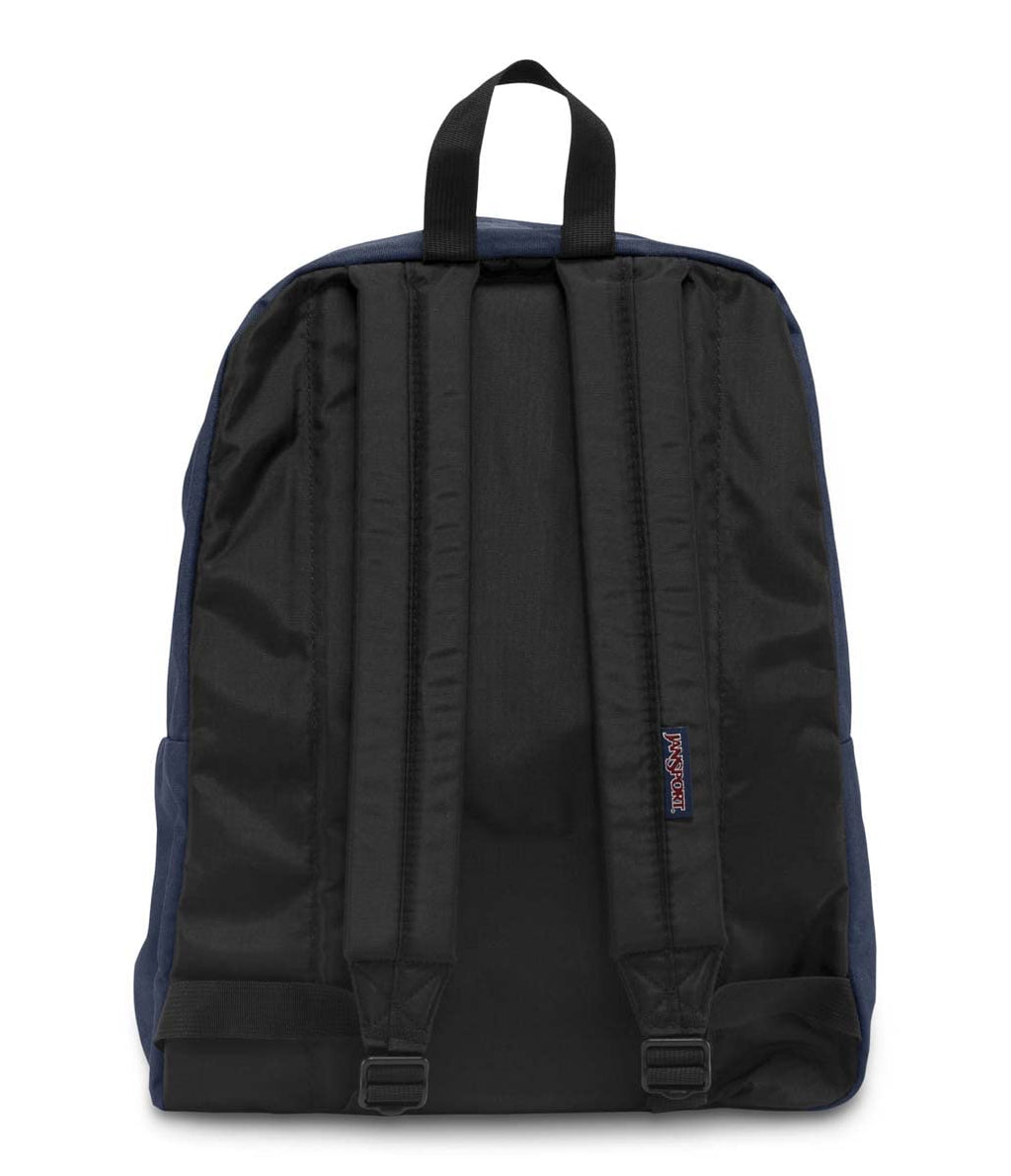 JanSport SuperBreak One Backpack Navy - Durable, Lightweight Bag with 1 Main Compartment, Front Utility Pocket with Built-in Organizer - Premium Backpack