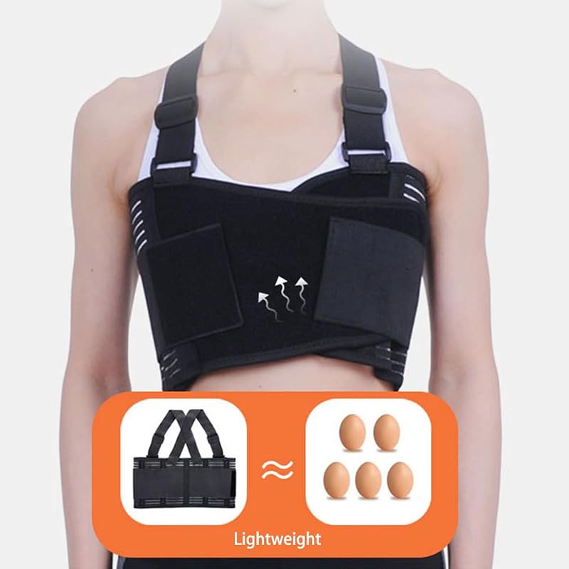 XXL Rib Support Belt for Ribs & Chest - Broken Rib & Sternum Injury Brace