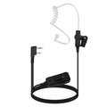 Retevis AI Active Noise Cancelling Two Way Radio Headset, Rechargeable, for RT22 RT21 H-777H RT68, Compatible with Pxton Baofeng BF-888S Kenwood Walkie Talkie, Walkie Talkie Earpiece with Mic(1 Pack)