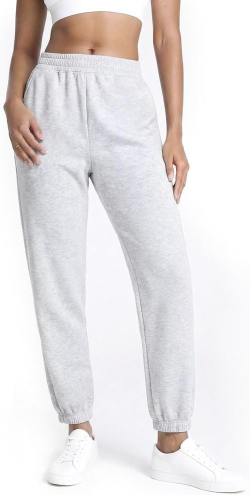 Meridiana Women's Joggers - High Waisted Comfy Athletic Yoga Pants for Gym & Running
