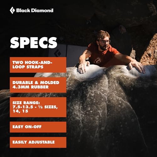 Men's Climbing Shoes with White-Black Strap - Black Diamond Momentum, All-Day Comfort