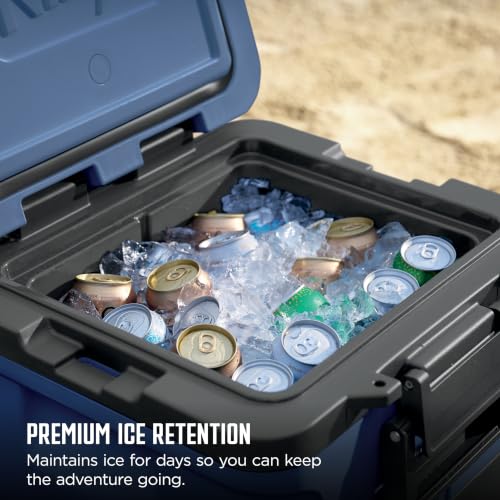 Ninja FrostVault 30QT Cooler with Wheels, Dry Storage - Lakeshore Blue