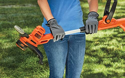 BLACK+DECKER 14-Inch Electric String Trimmer & Edger, 6.5 Amp, Model BESTE620 - Lightweight & Adjustable