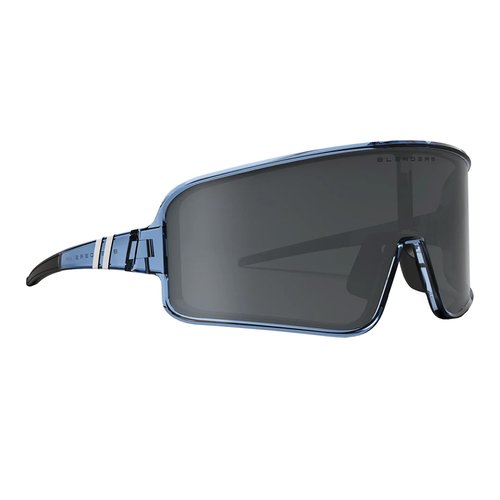 Blenders Eyewear Eclipse – Polarized Sunglasses – Wrap-Around Lens – 100% UV Protection – For Men & Women – Deep Blue