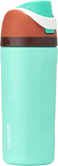 Owala Kids FreeSip Insulated Stainless Steel Water Bottle - BPA-Free, 16 oz, Mint Chocolate | Perfect for Sports & School