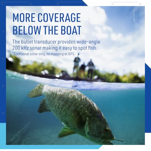 Eagle 4-Inch Fish Finder - Sonar with C-MAP Options, Bright Screen, Easy Installation
