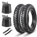 MOHEGIA 20x4.0 Fat Bike Tires Set with 2 Tubes - All-Terrain E-Mountain Bicycle Replacement