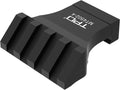 TPO 45 Degree Offset Mount Low Profile Picatinny Offset Mount for Flashlight Laser Sights Optics (4 SLOT-1PC-BLACK) MT4502-4