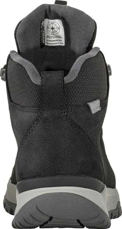Oboz Women's Cedar Mid Insulated Waterproof Hiking Boots - B-Dry, Size 6.5, Black Sea