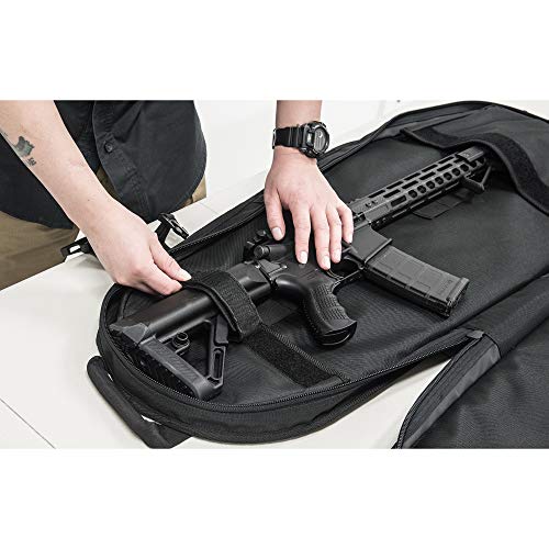 UTG 34-Inch Alpha Battle Carrier Tactical Backpack, Water-Resistant Black