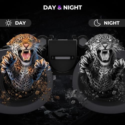 GOYOJO Black 4K Night Vision Goggles & Binoculars Infrared NVG for Hunting and Outdoor