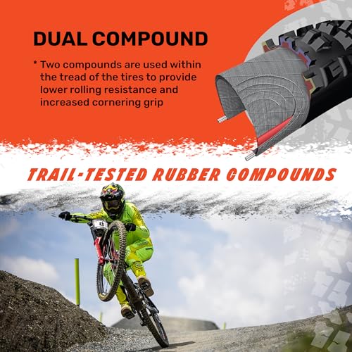 Maxxis Aggressor 29x2.50WT Dual Compound MTB Rear Tire - EXO, E25, Wide Trail