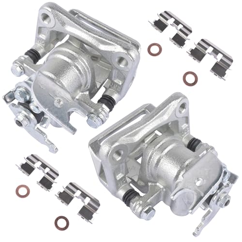 Weonefit Rear Disc Brake Caliper Assembly for Honda Accord 2008-2012 & Acura TSX 2009-2014 - Replacement 19-B3358