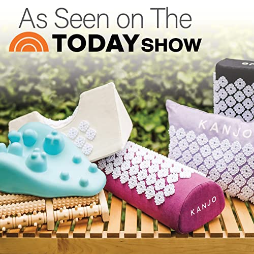 Kanjo Sapphire Blue Acupressure Mat & Pillow Set for Back & Neck Pain Relief - Travel Bag Included
