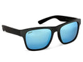 Hobie Coastal Float Polarized Sunglasses for Men and Women - Floating Frame, UV Protection, 54 mm, Outdoor Sunglasses Womens & Mens, Sport Lightweight & Durable - Satin Black Frame, Cobalt Mirror Lens