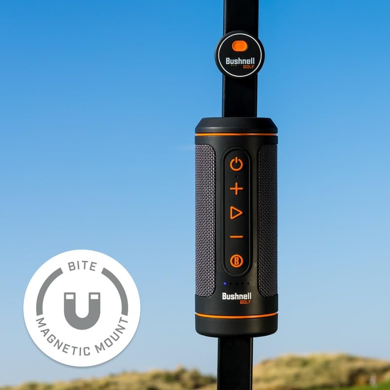 Bushnell Wingman 2 GPS Bluetooth Golf Speaker with Accurate Yardages