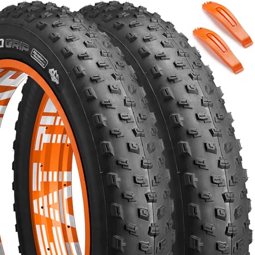 20x4 Fat Tire for E-Bikes All-Terrain 2 Pack - Durable Off-Road Bicycle Tires