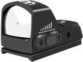 UUQ Mini Reflex Red/Green Dot Sight - 2MOA Precision with 7 Brightness Levels | Fits RMR & 20mm Picatinny Rail