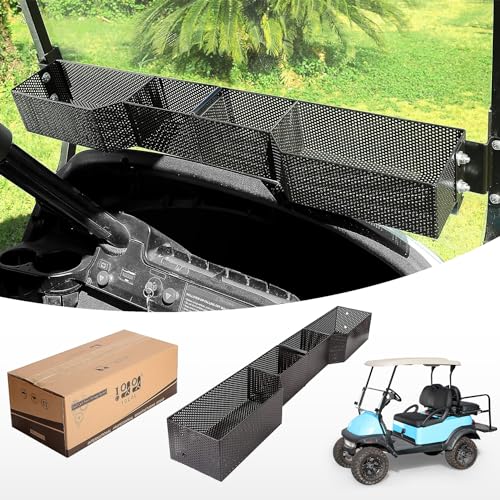 10L0L Golf Cart Front Storage Basket for Club Car Precedent & DS 2000-Up