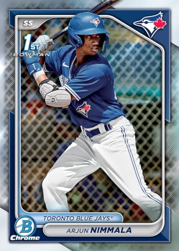 2024 Bowman Baseball Trading Card Value Box - MLB Collectible Gift