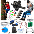 OLenyer 200FT Backyard Zipline Kit for Kids & Adults - Safe & Durable