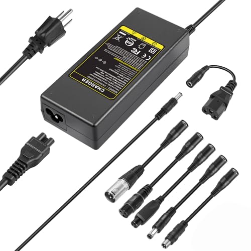 42V 2A Electric Scooter Charger for 36V Lithium Batteries - Widely Compatible