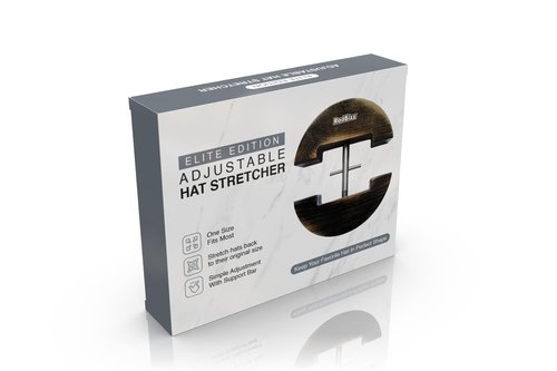 RadBizz Elite Edition Adjustable Hat Stretcher - Premium Hat Stretcher- Durable, Precision Adjustment Mechanism