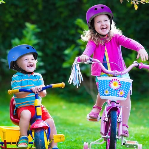 Kids Bike Helmet 6-Pack Adjustable & CPSC Certified for 3-8 Years