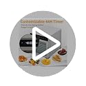 NEWBULIG 8-Tray Stainless Steel Food Dehydrator with 500W, Silver, 185°F Temp, 24H Timer