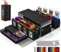 Zevdain Multicolour 10-in-1 MTG Commander Deck Box - Large Card Storage Organizer