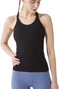 Sphinx Cat Yoga Racerback Tank Top - Women's Built-In Bra Fitness Shirt | Comfortable & Stylish