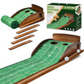 Extra Large Indoor Golf Putting Green Mat with Ball Return - Practice & Improve Accuracy