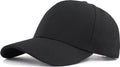 AOSMI XXL,3XL Big Head Hat Mens Baseball Hat Huge Extra Large Size Deep Tall Ball Golf Cap Black