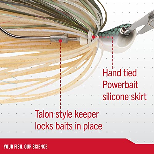 Berkley Slobberknocker and Power Stinger Kit, BL Special, 1/2 oz., Innovative Design Drives Consistent Vibration Through Entire Trailer, Jig and Swimbait for Bass Fishing, Equipped with Fusion19 Hook