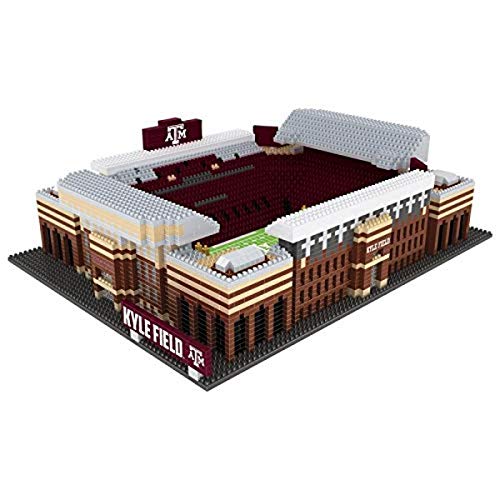 NCAA College Football Stadium 3D BRXLZ Puzzle - Texas A&M Aggies Team Colors