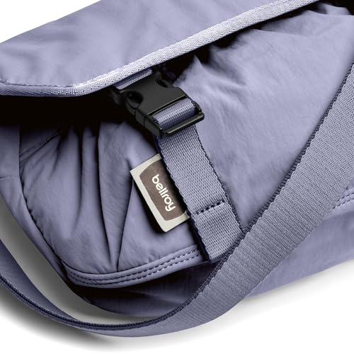 Lilac Haze Bellroy Cinch Mini Messenger Bag 6L - Compact Shoulder Bag with Adjustable Strap