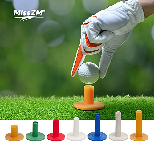 Golf Rubber Tees Set of 7 - Practice, Training, Indoor & Outdoor Use