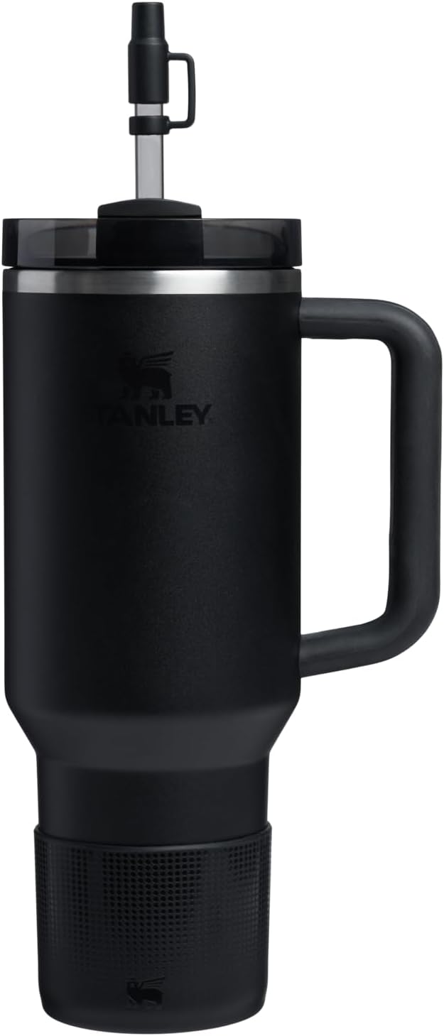 Stanley Quencher Boot and Straw Cover Cap | Anti-Slip Silicone Protector for Tumbler with Handle | Accessory Set for Stainless Steel Drinking Cup | BPA-Free