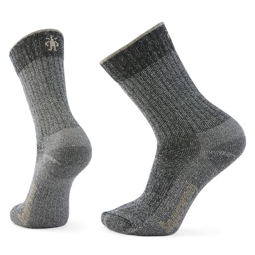 Unisex Hike Classic Edition Light Cushion Crew Socks - Large Charcoal
